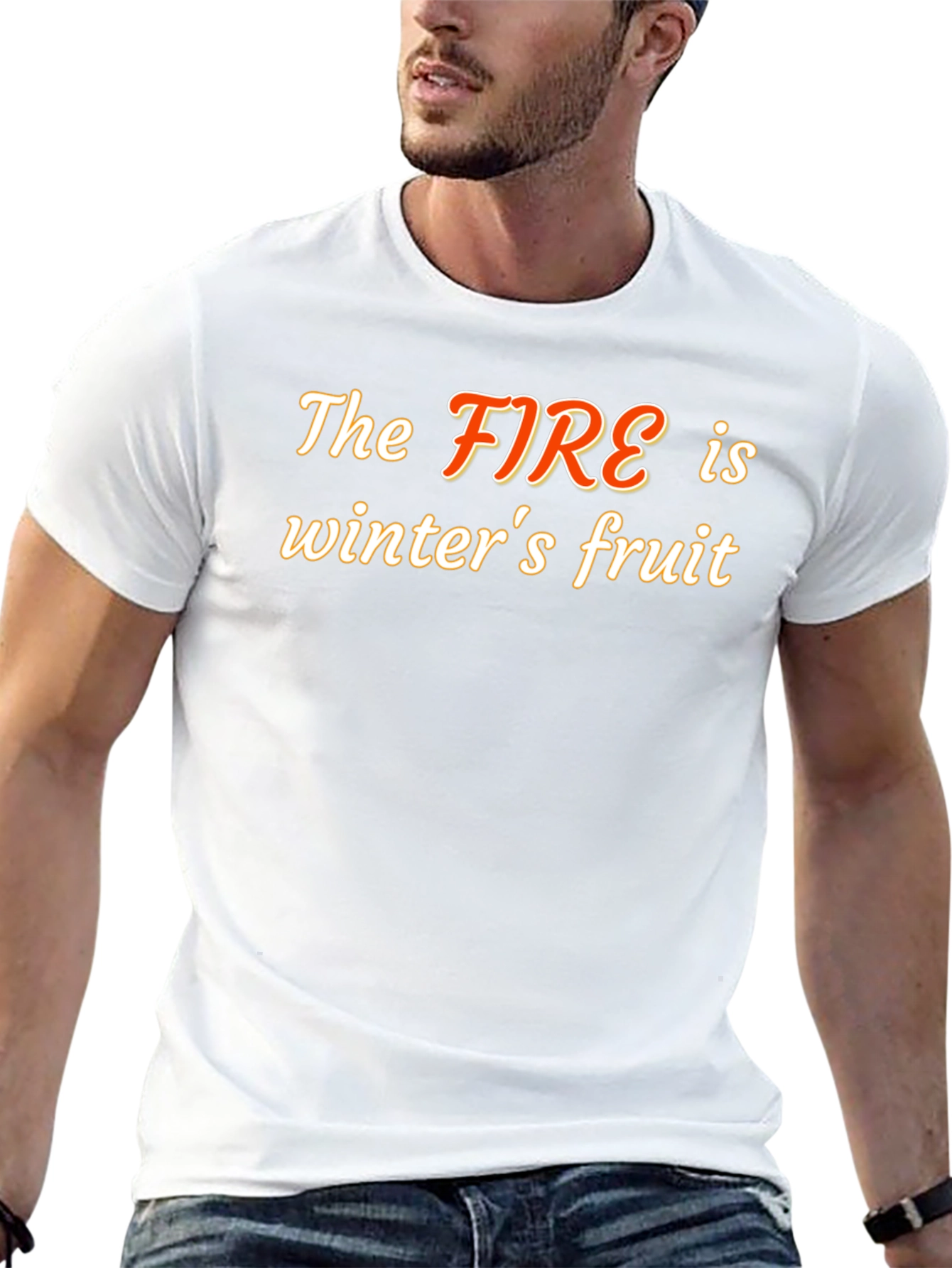 The Fire is Winters Fruit Graphic Tee