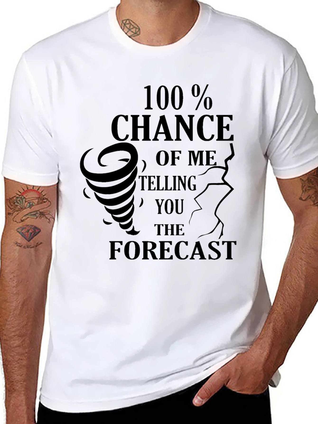 100% Chance Forecast T-Shirt