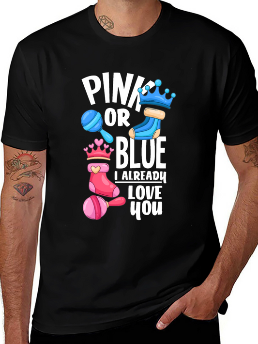 Pink or Blue Baby Shower T-Shirt