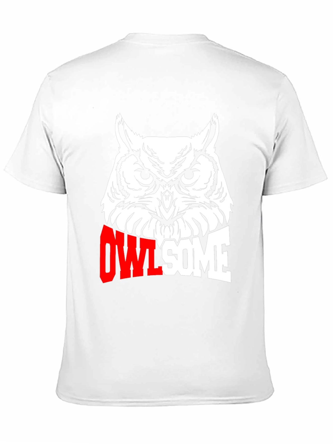 Owl-some Graphic Tee - Black Cotton T-Shirt