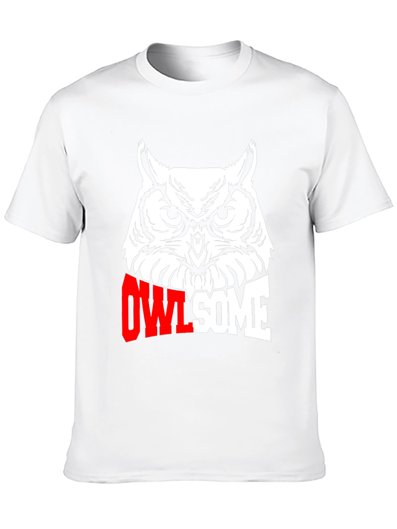 Owl-some Graphic Tee - Black Cotton T-Shirt