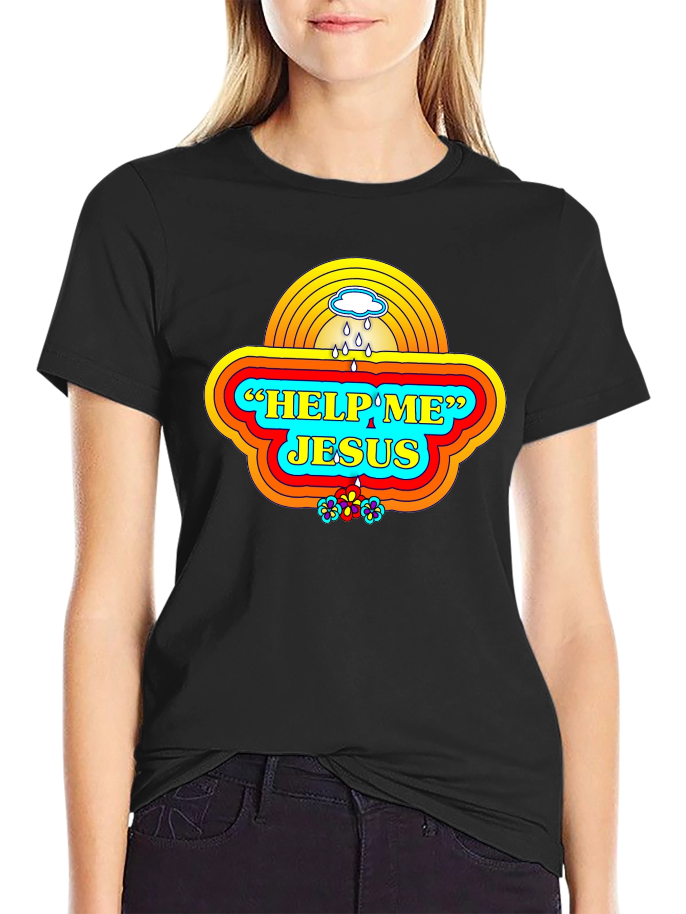 Help Me Jesus Graphic Tee