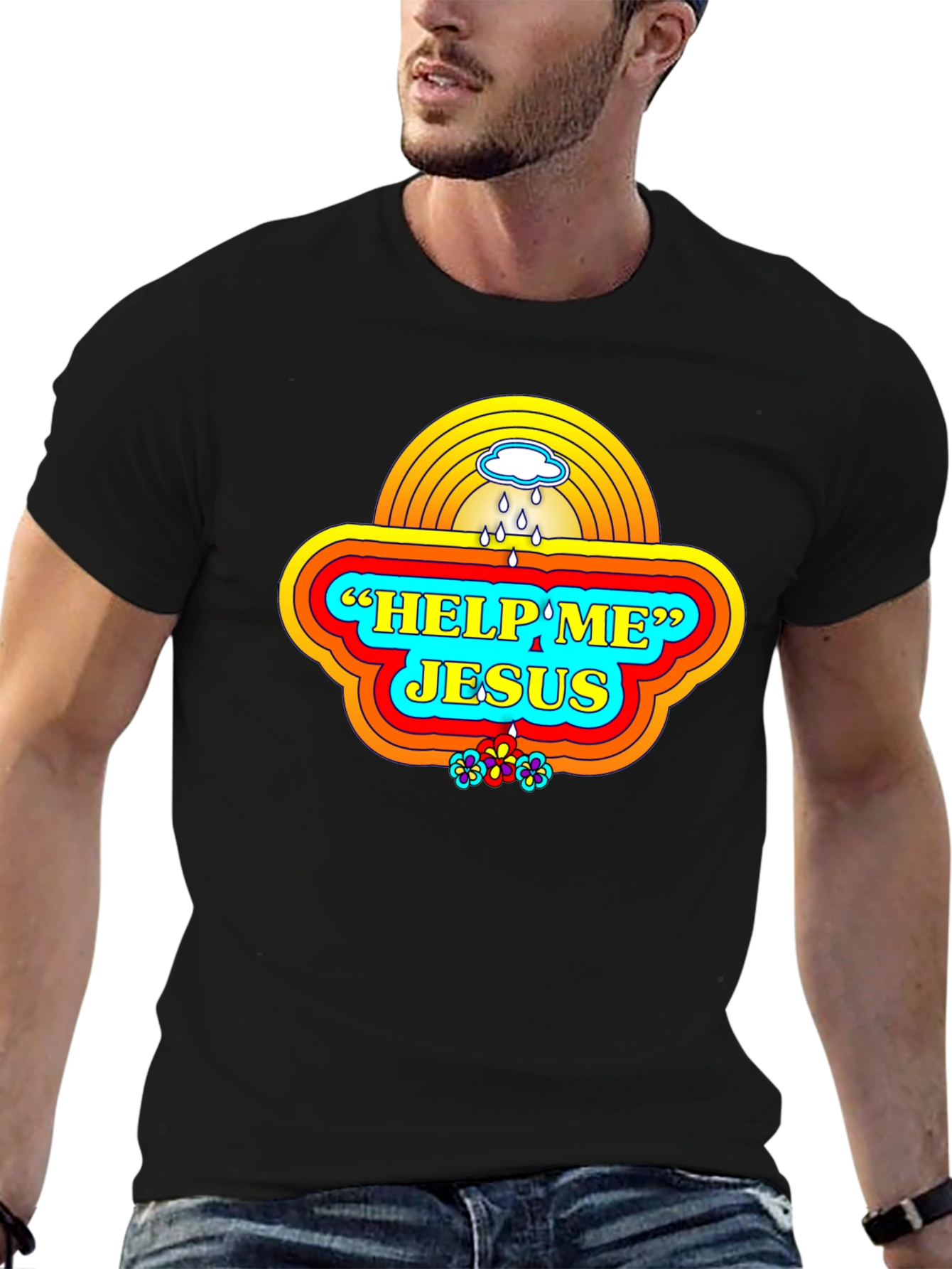 Help Me Jesus Graphic Tee