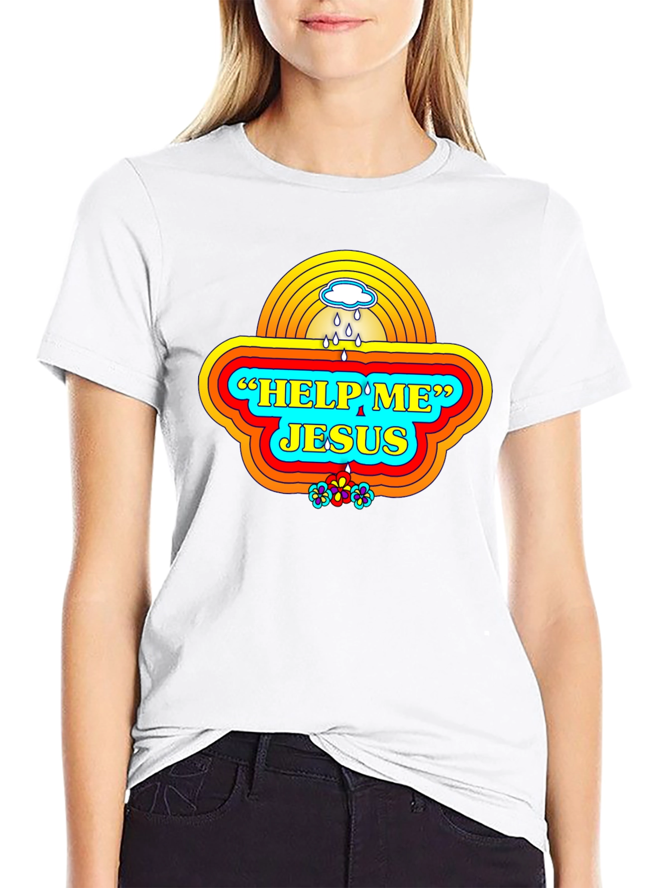 Help Me Jesus Graphic Tee