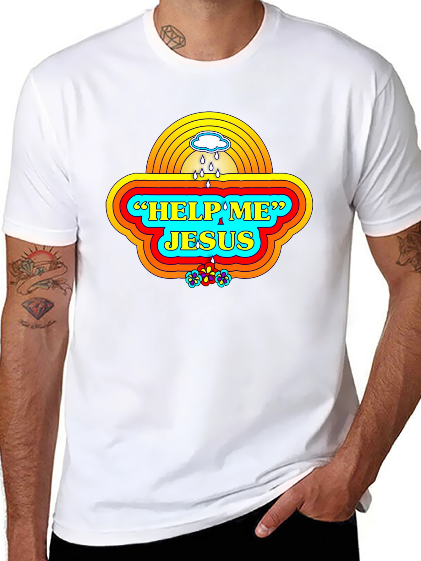 Help Me Jesus Graphic Tee
