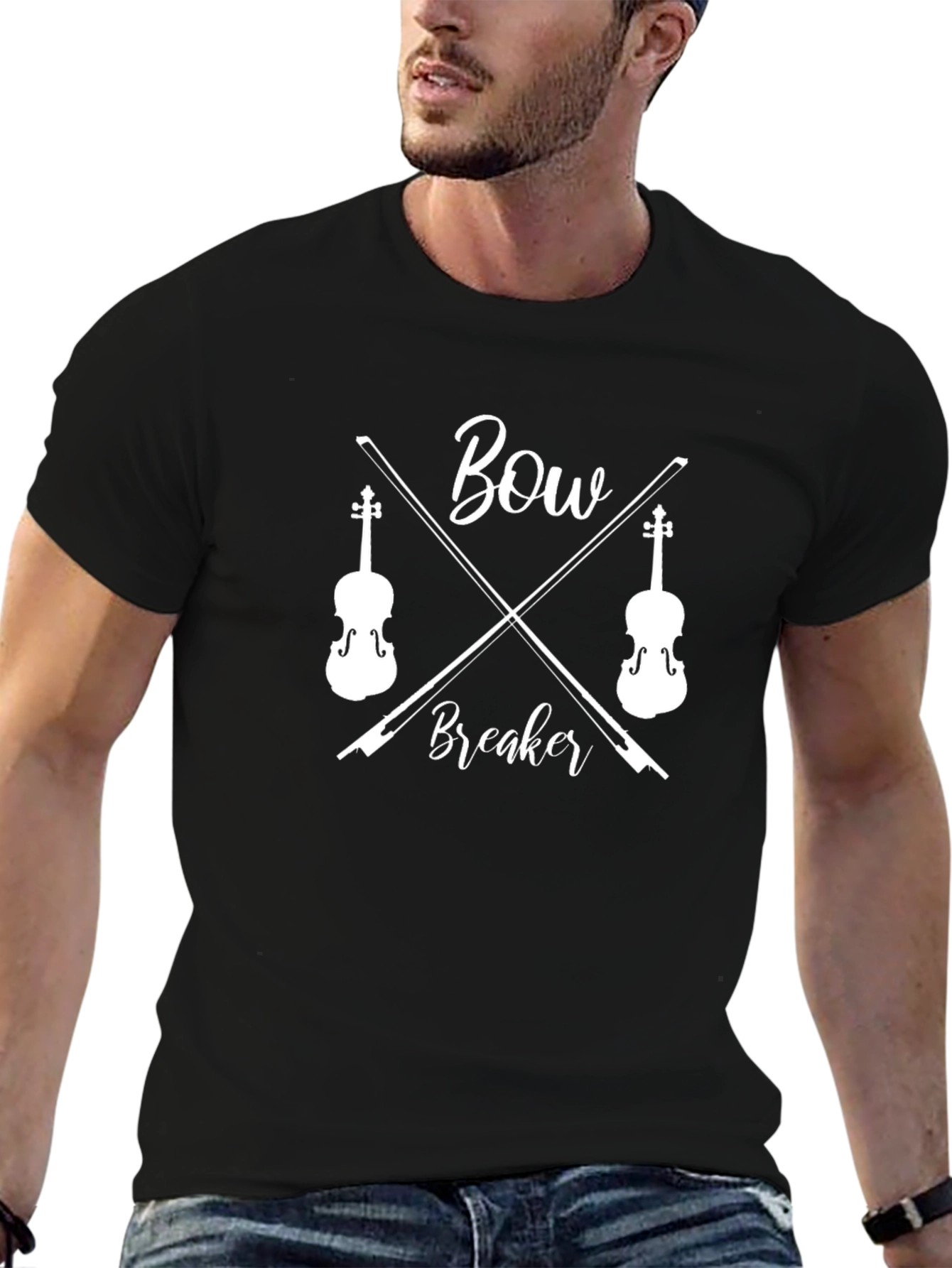 Bow Breaker T-Shirt - Musician Gift