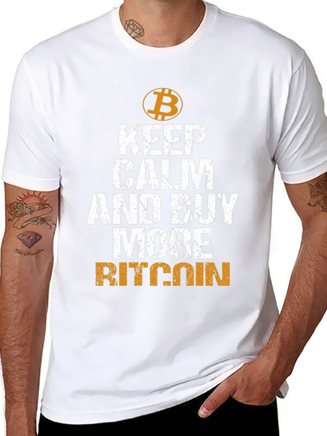Keep Calm and Buy More Bitcoin T-Shirt