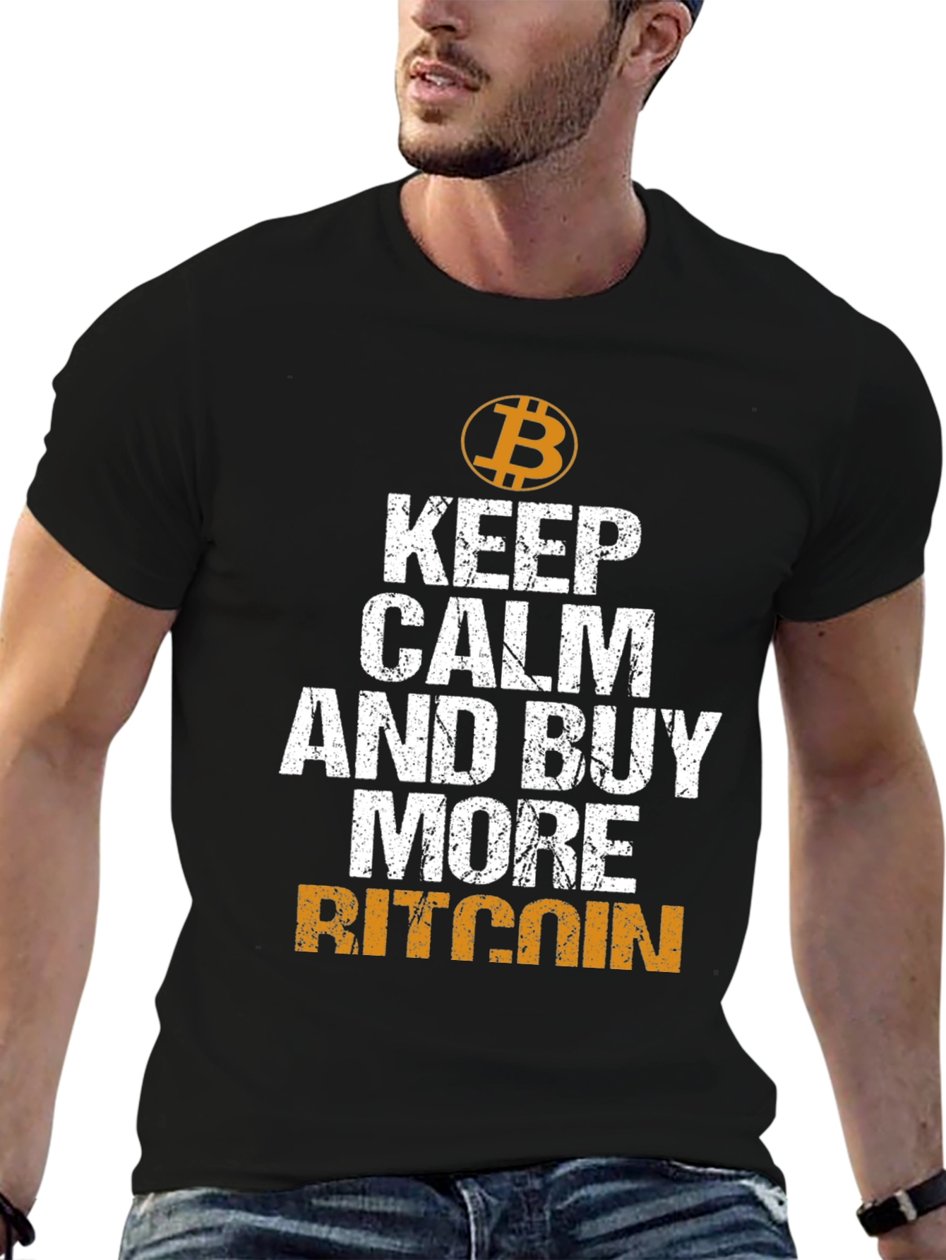 Keep Calm and Buy More Bitcoin T-Shirt