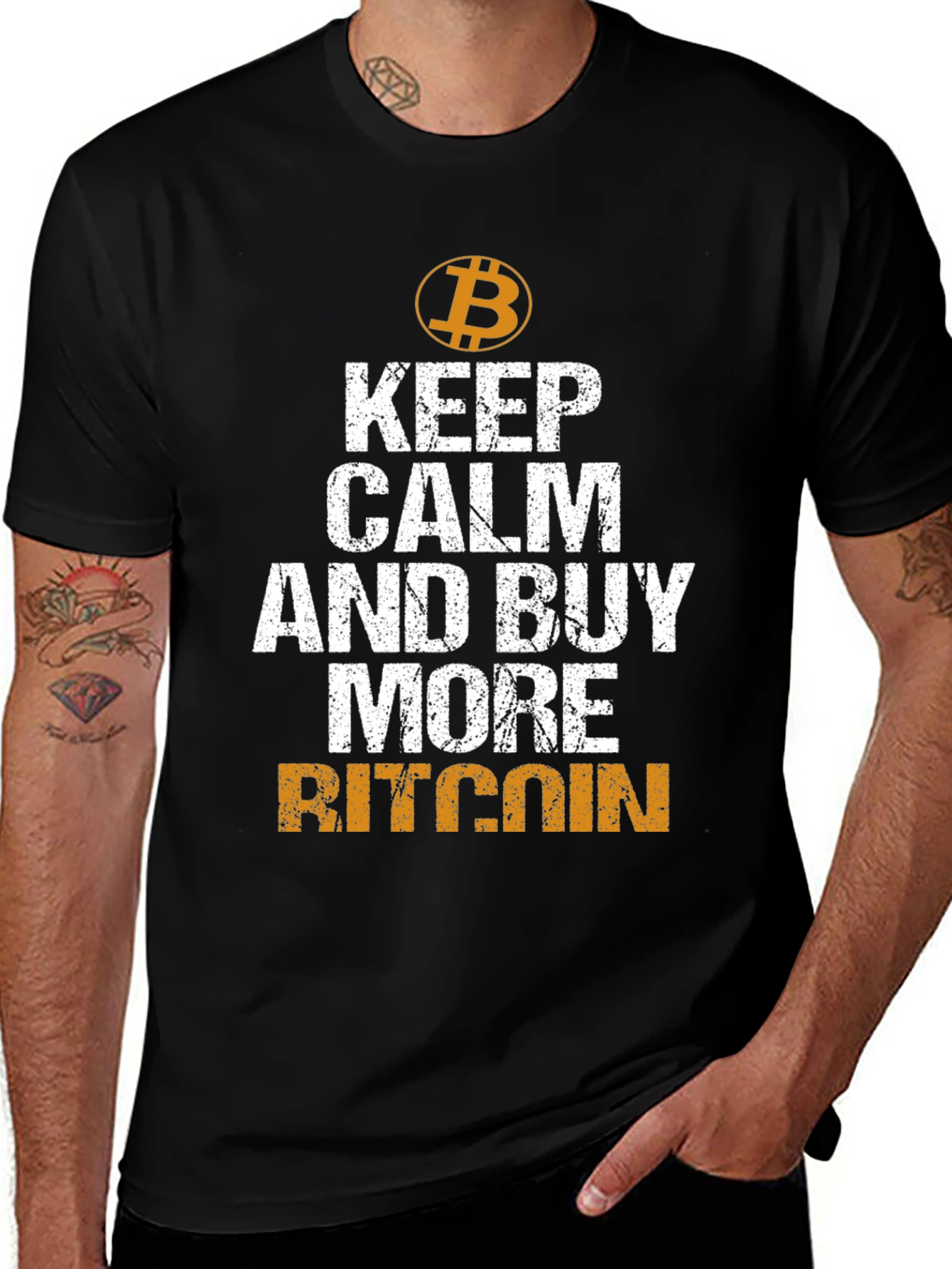 Keep Calm and Buy More Bitcoin T-Shirt