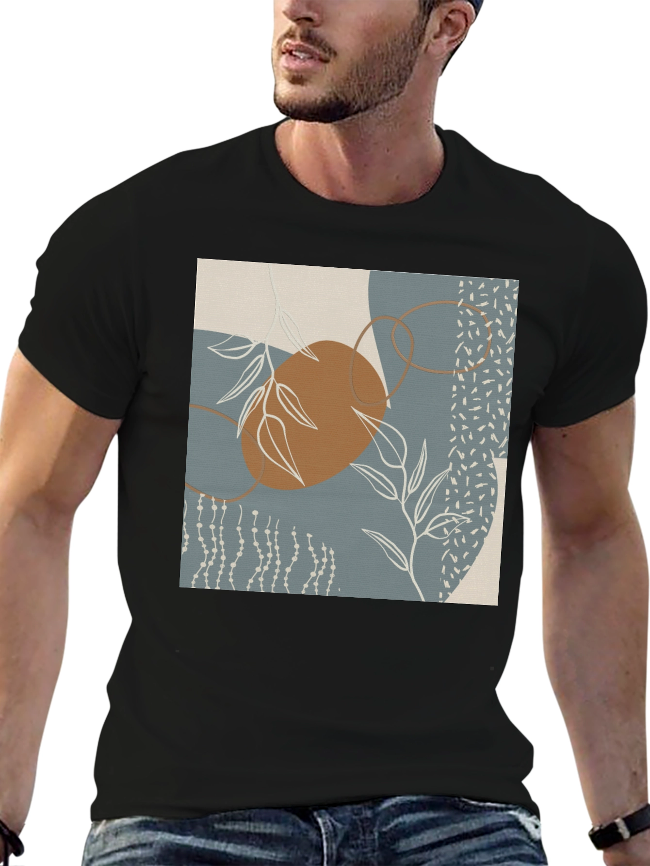 Abstract Art Graphic Print T-Shirt
