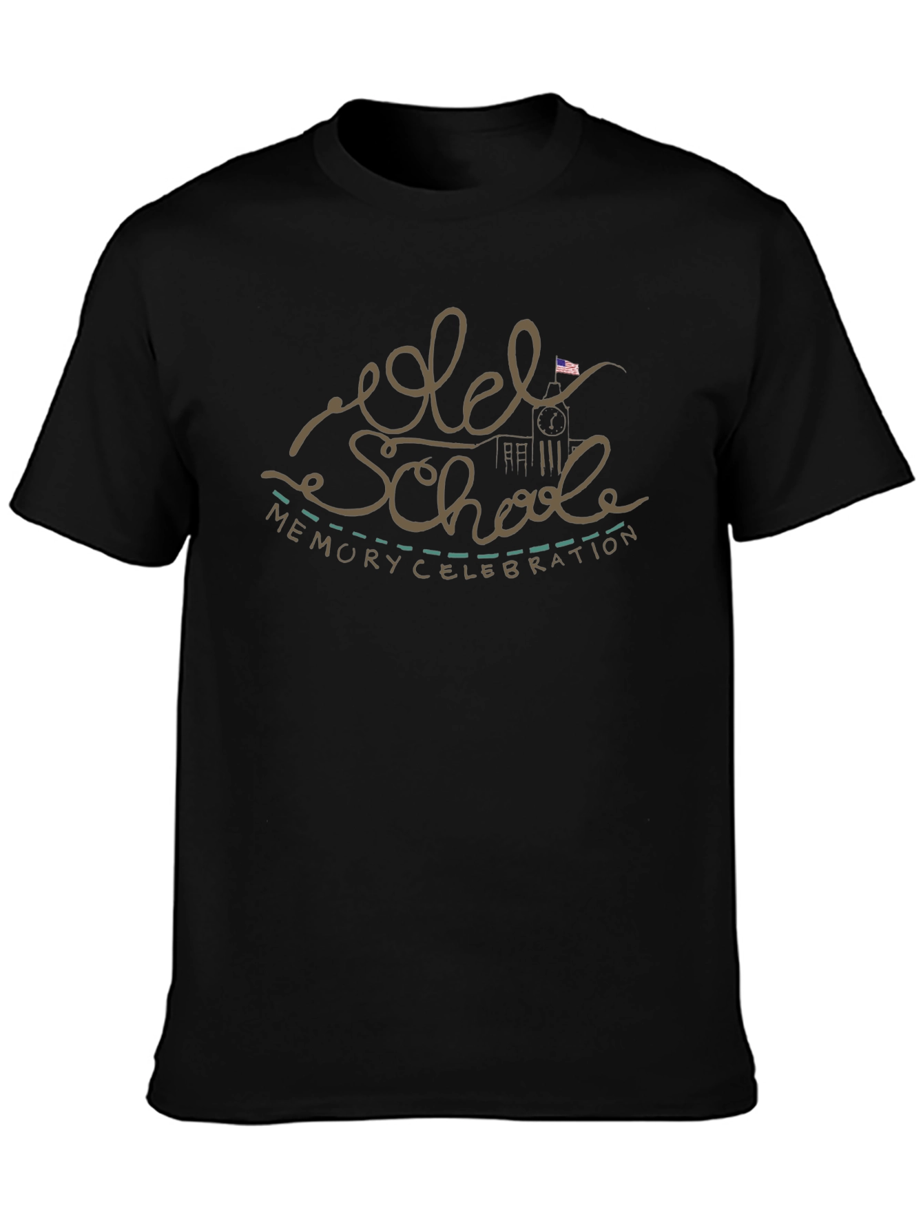 Old School Memory Celebration Graphic T-Shirt