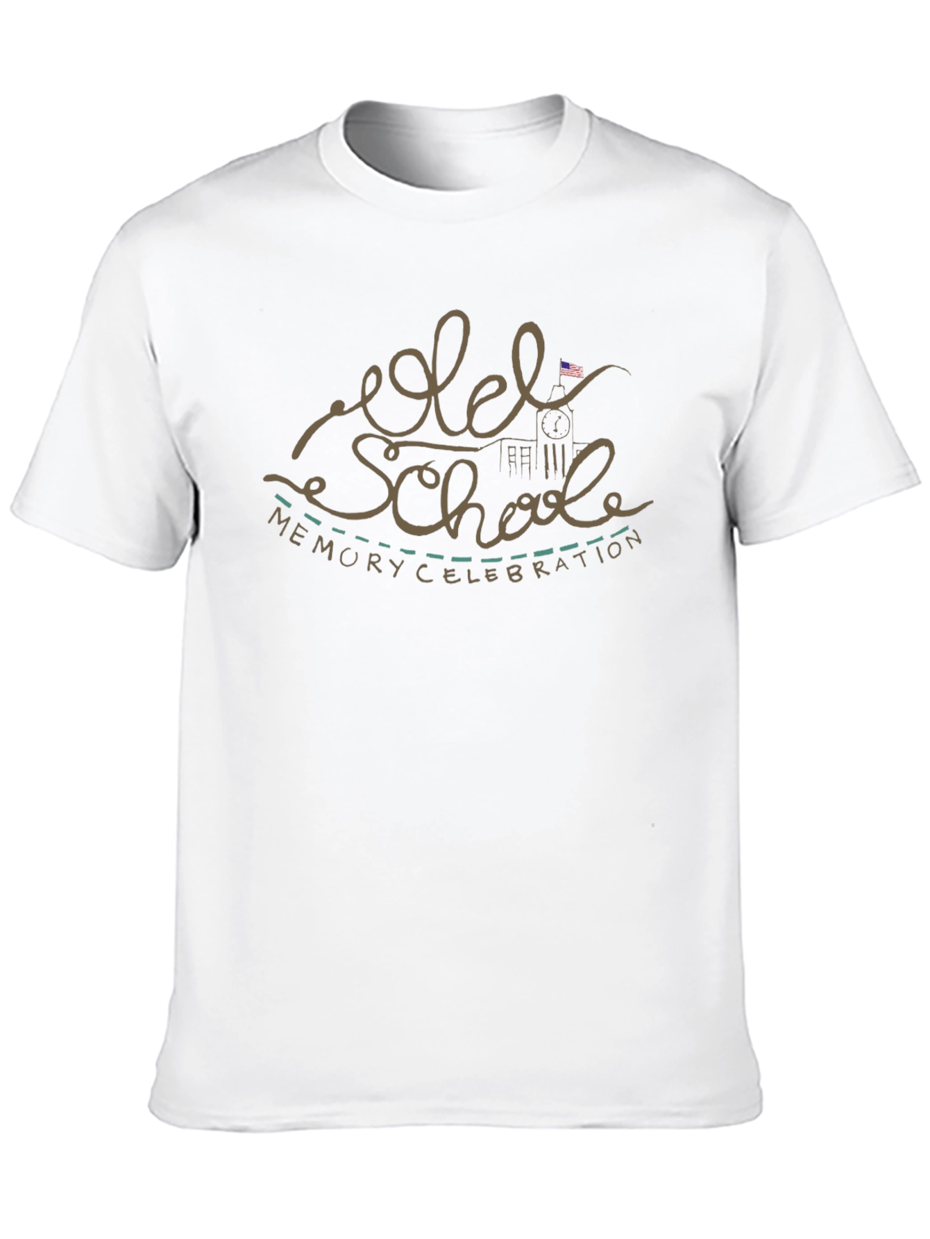 Old School Memory Celebration Graphic T-Shirt