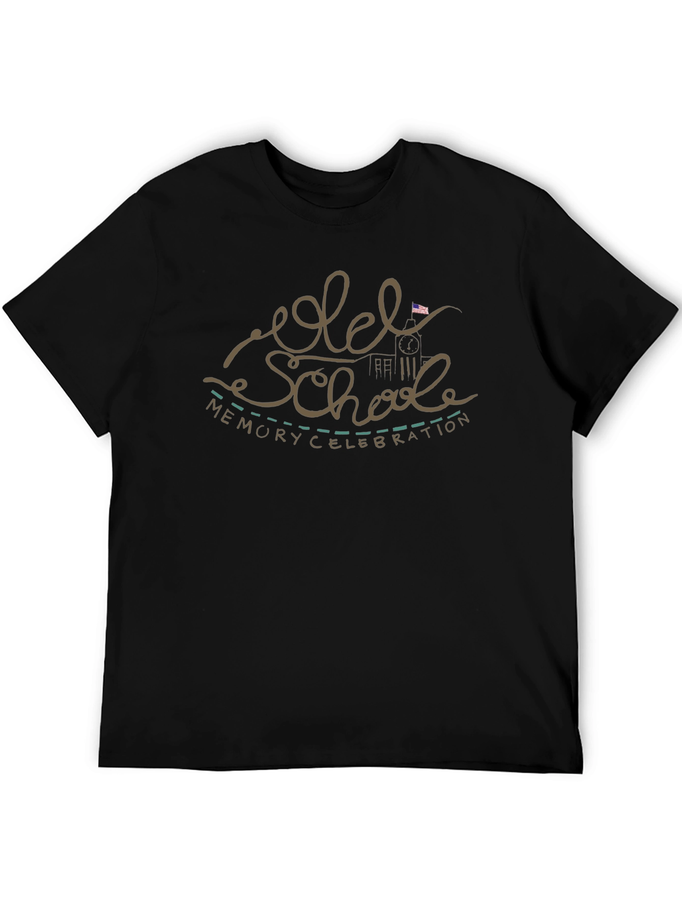 Old School Memory Celebration Graphic T-Shirt