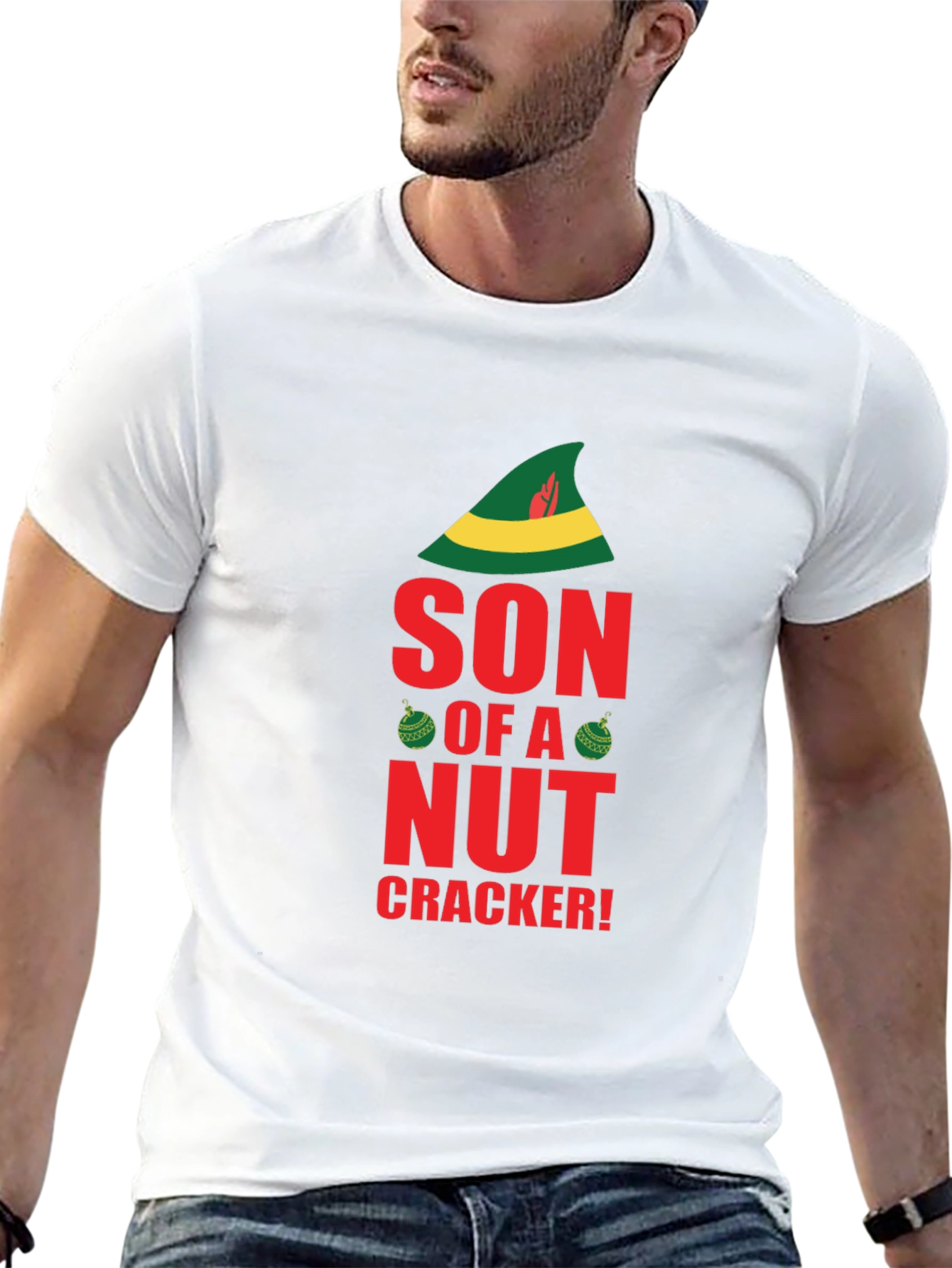 Son of a Nutcracker Elf Inspired Christmas Tee