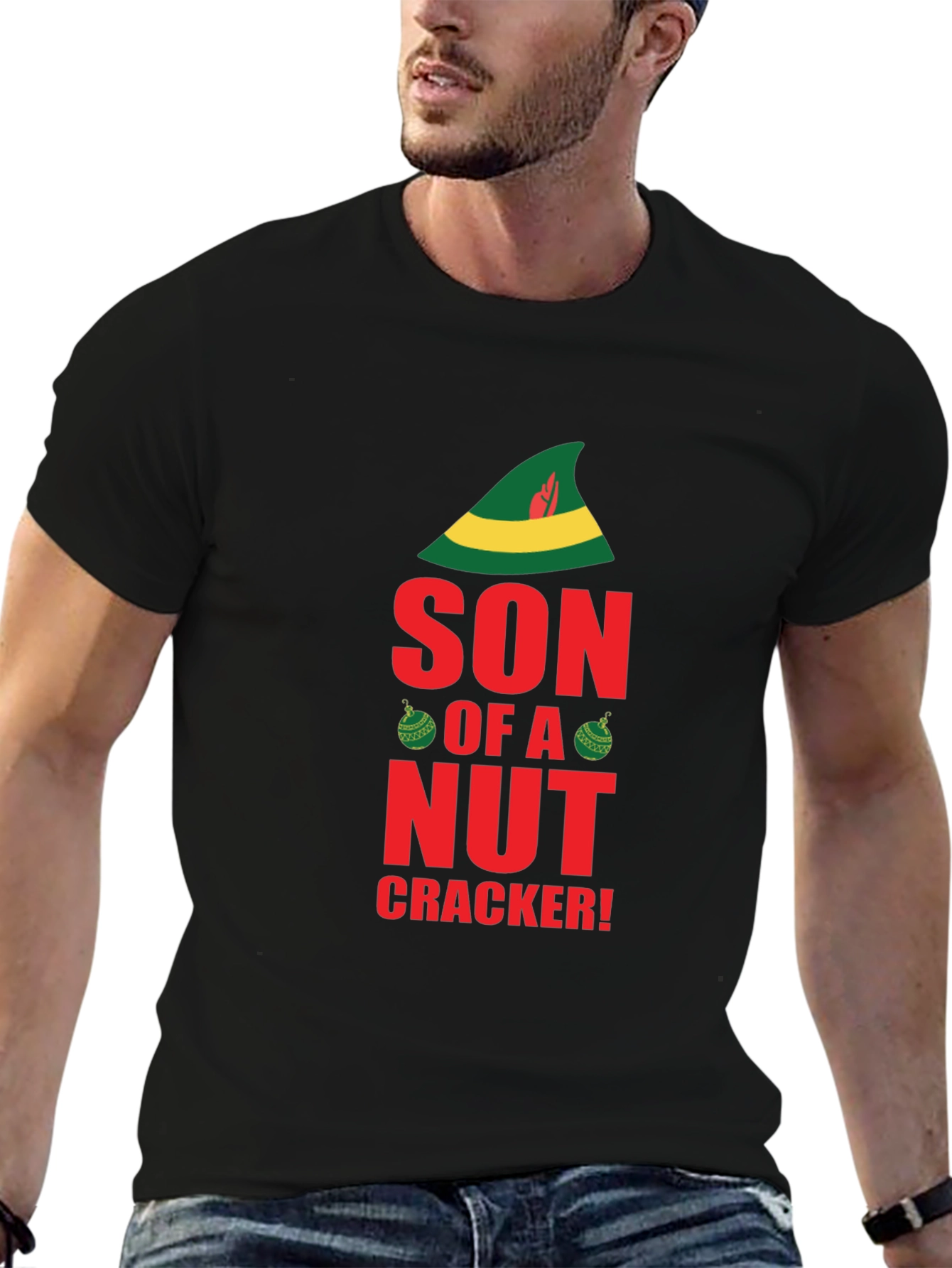 Son of a Nutcracker Elf Inspired Christmas Tee