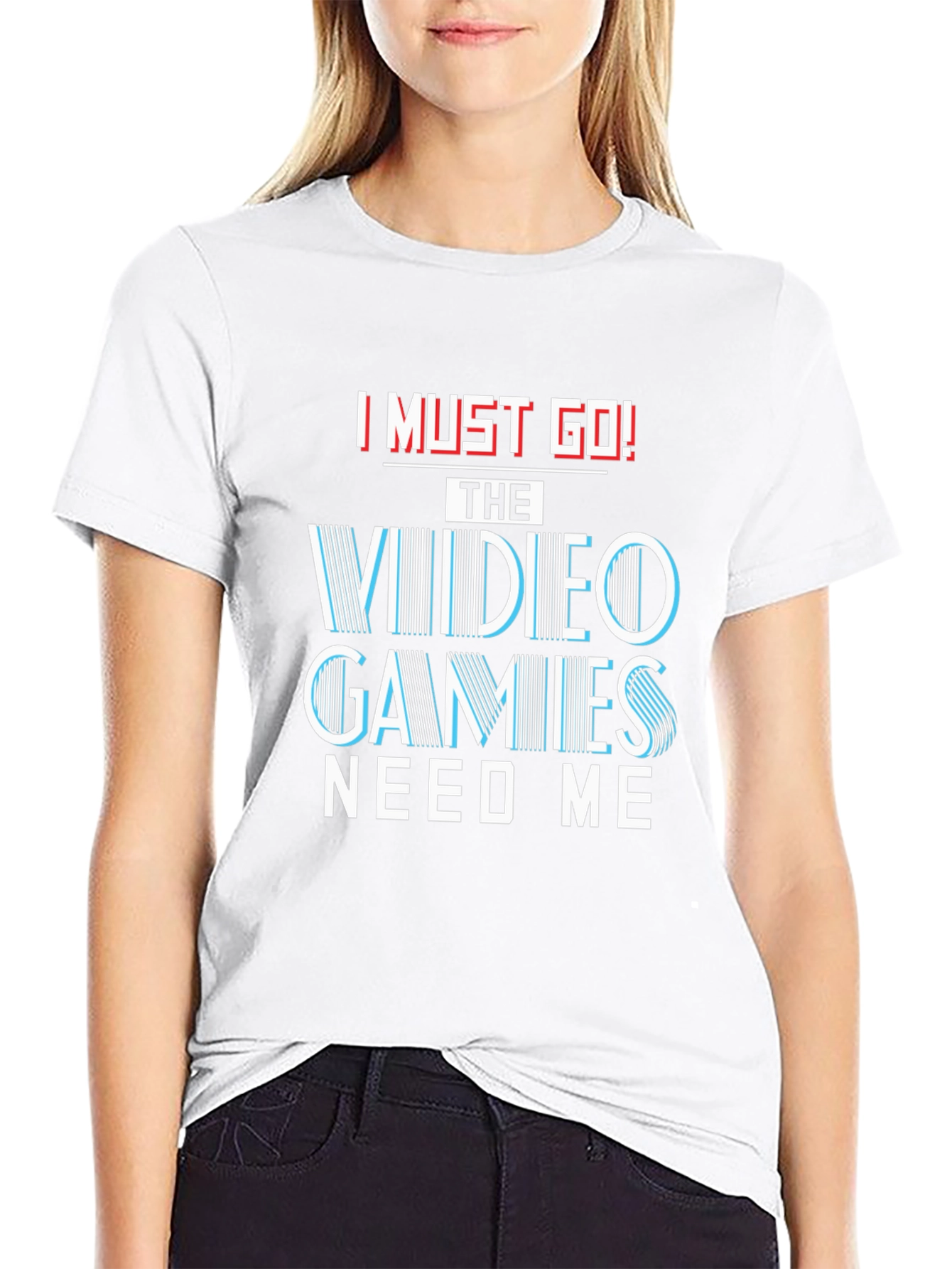 I Must Go! Video Games T-Shirt - Gamer Tee