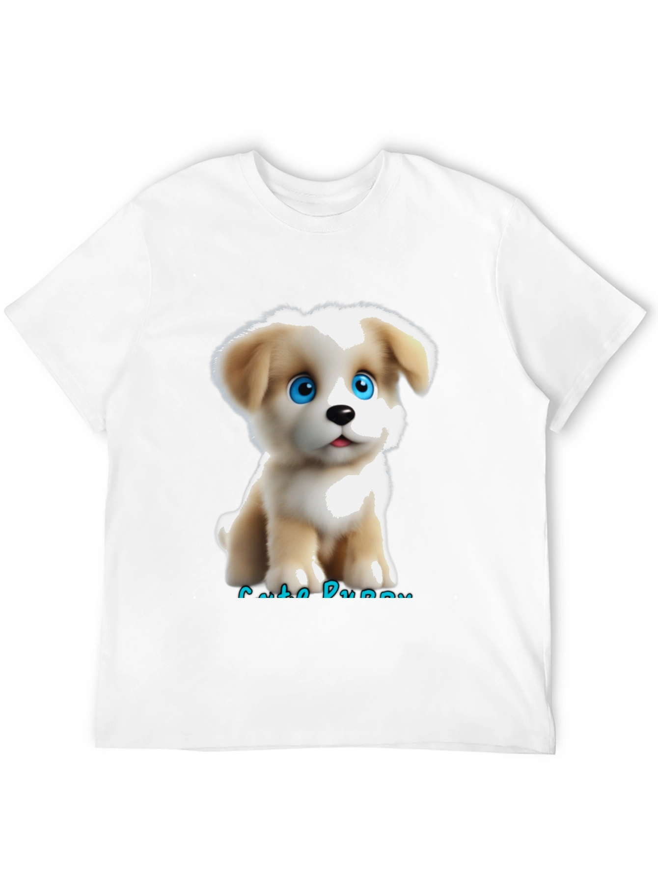 Cute Puppy Graphic T-Shirt