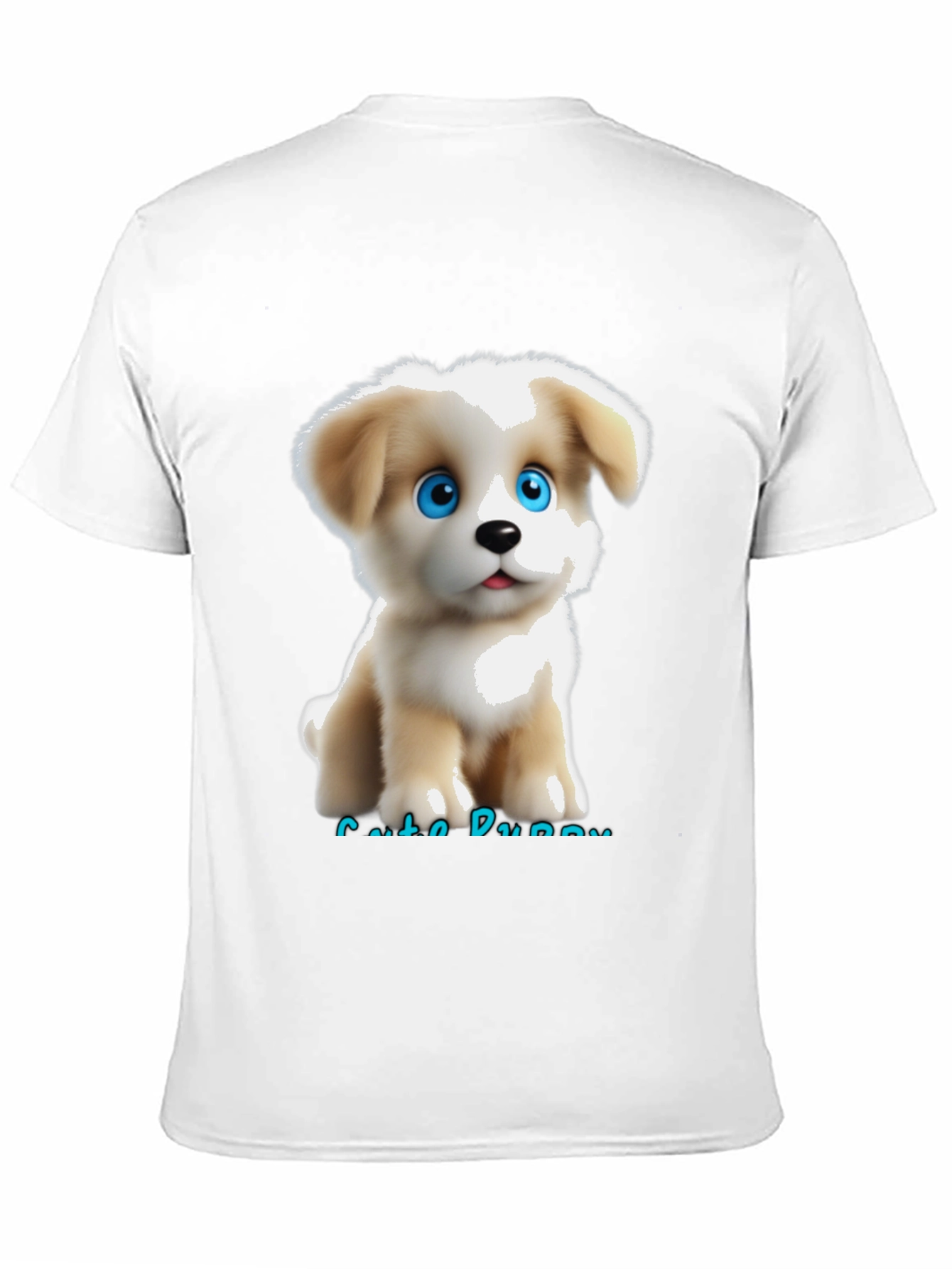 Cute Puppy Graphic T-Shirt