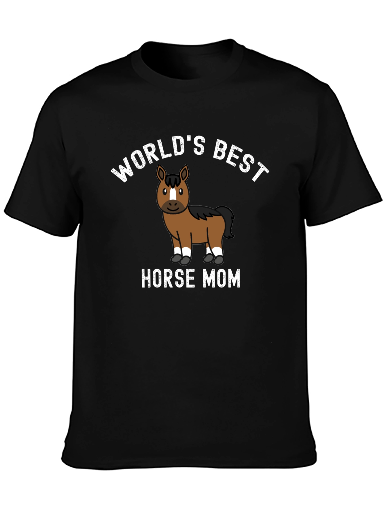 Worlds Best Horse Mom T-Shirt
