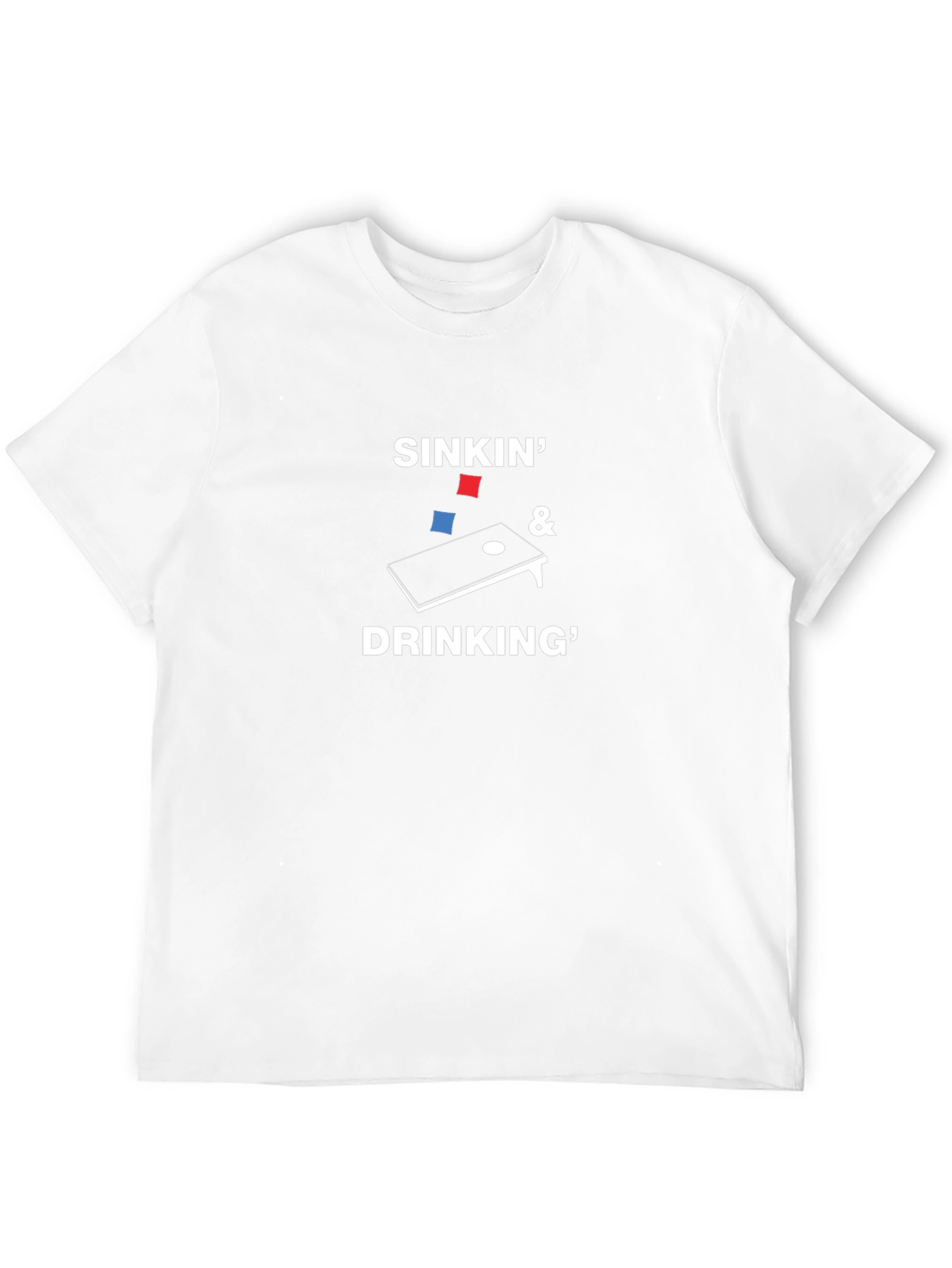 Sinkin & Drinkin Cornhole T-Shirt