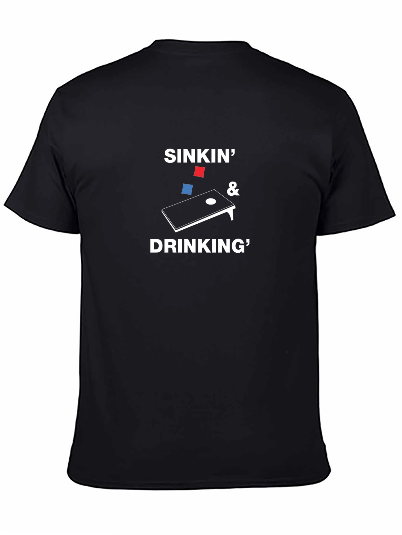 Sinkin & Drinkin Cornhole T-Shirt