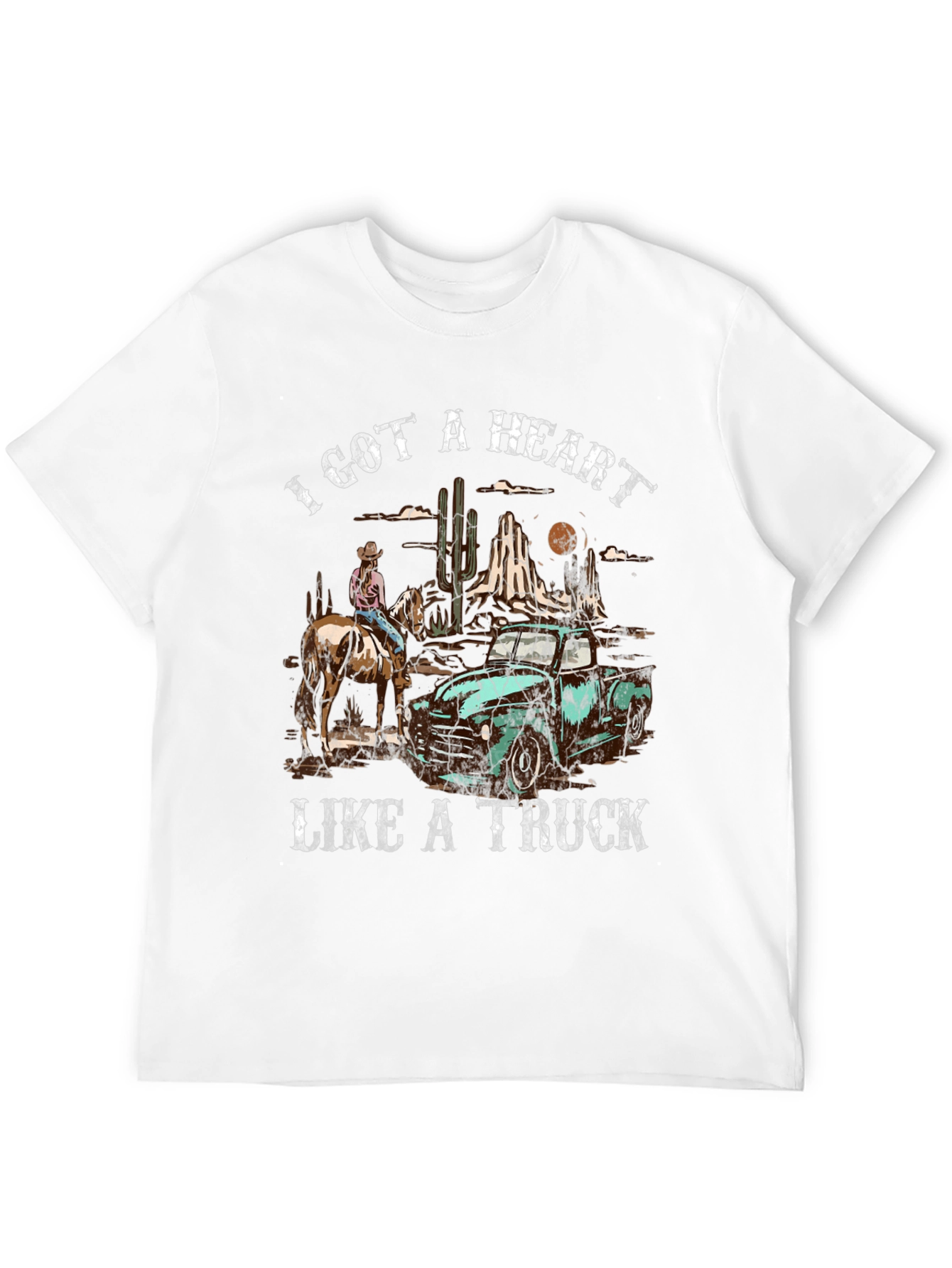 I Got A Heart Like A Truck Graphic Tee