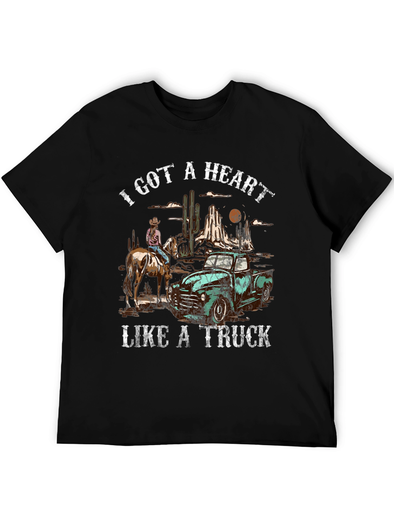 I Got A Heart Like A Truck Graphic Tee