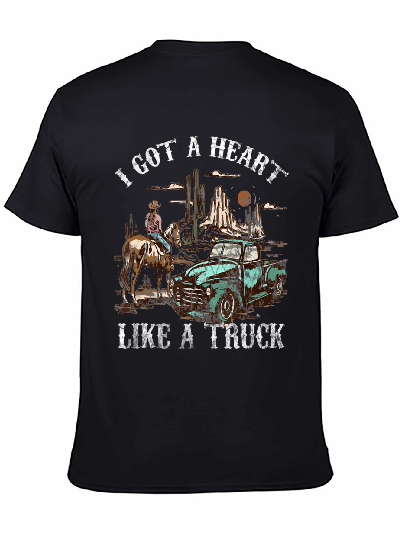 I Got A Heart Like A Truck Graphic Tee