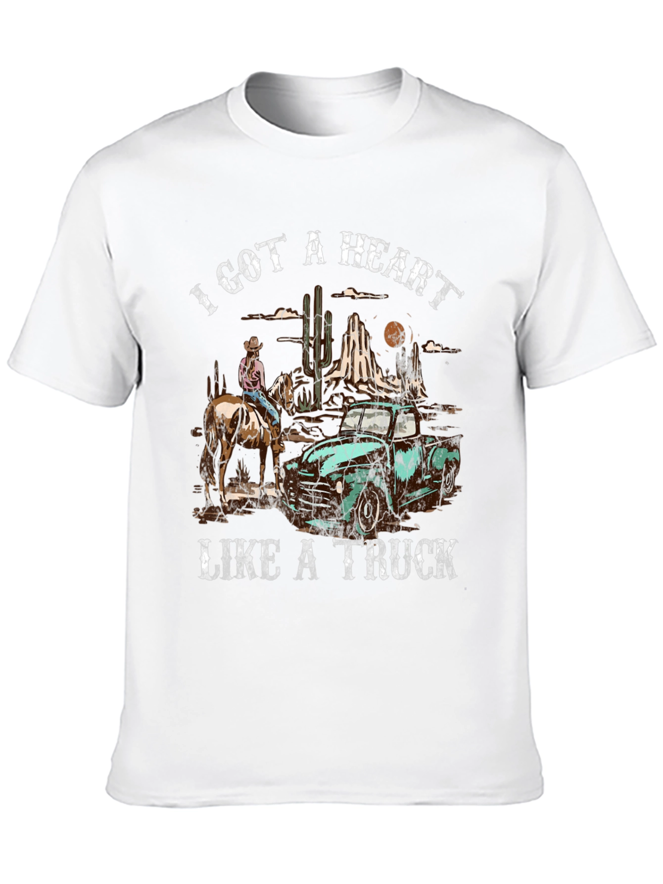 I Got A Heart Like A Truck Graphic Tee