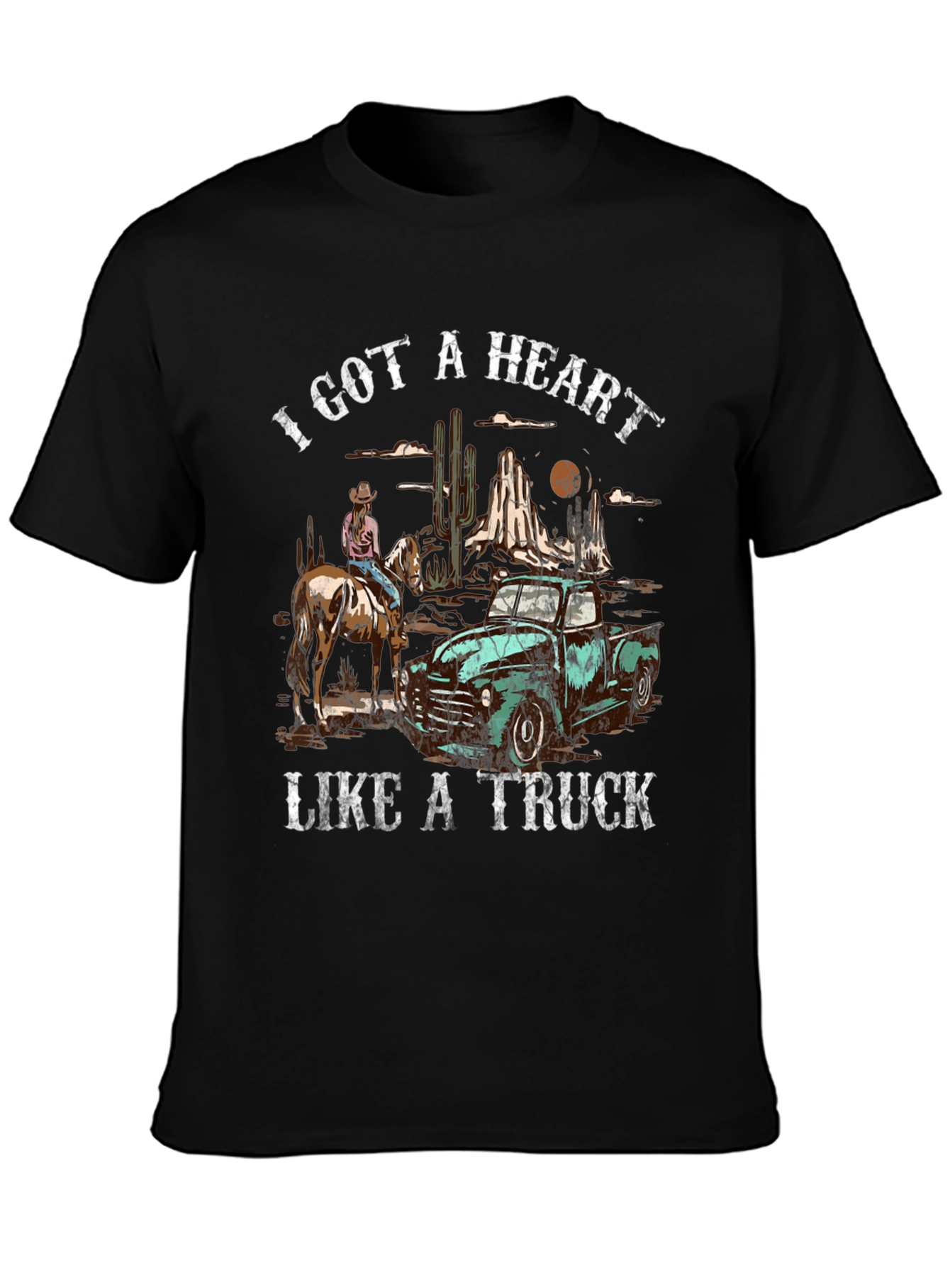I Got A Heart Like A Truck Graphic Tee