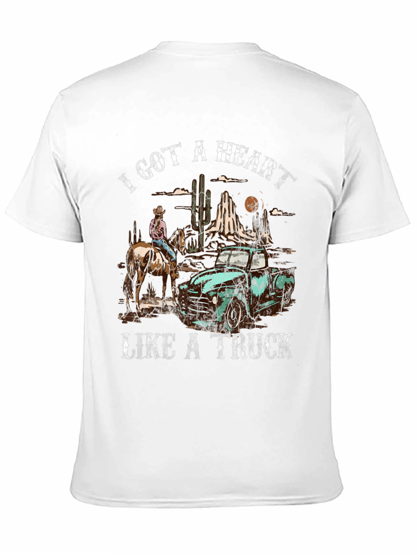 I Got A Heart Like A Truck Graphic Tee
