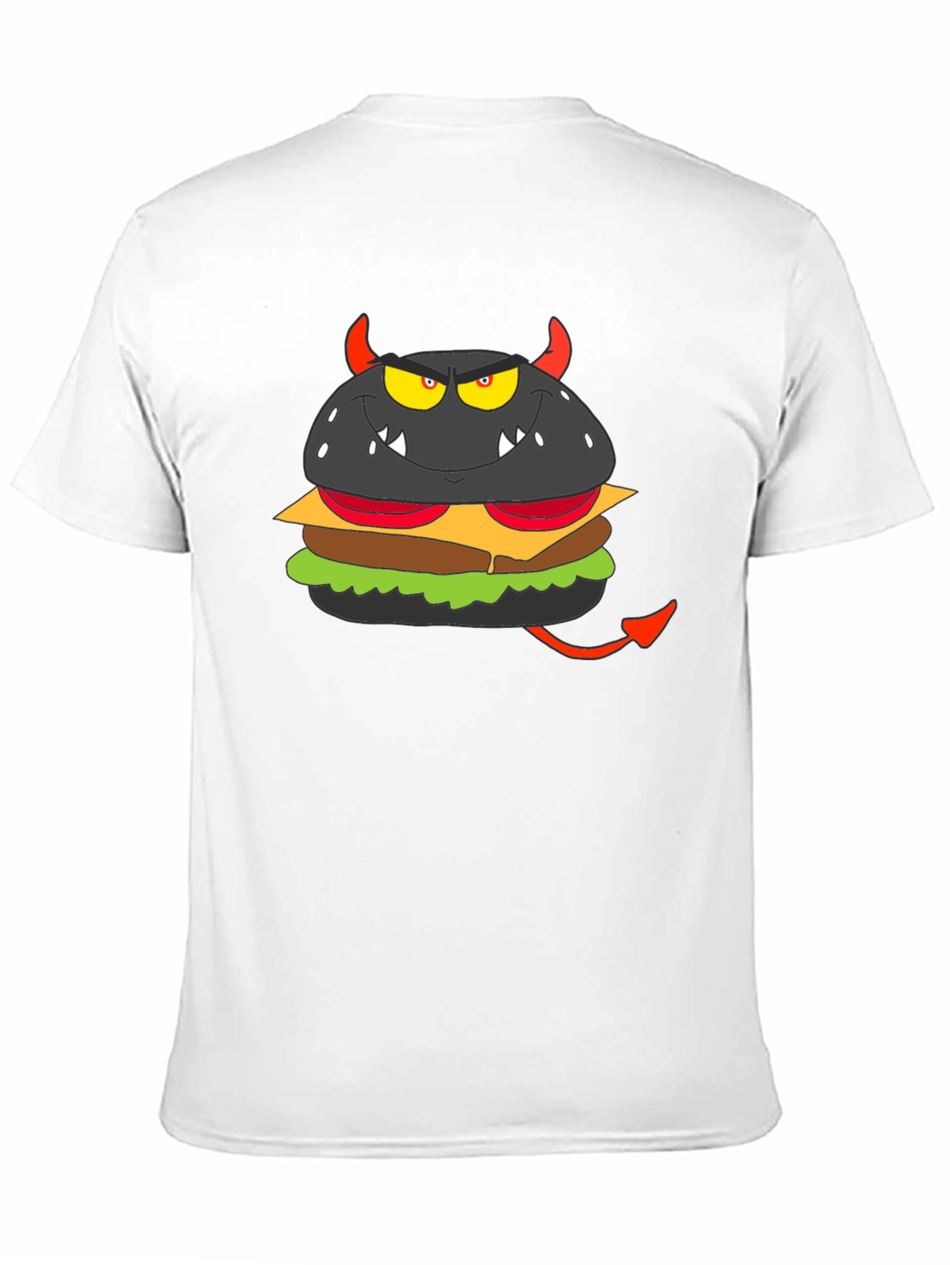 Devil Burger Graphic Tee - Black
