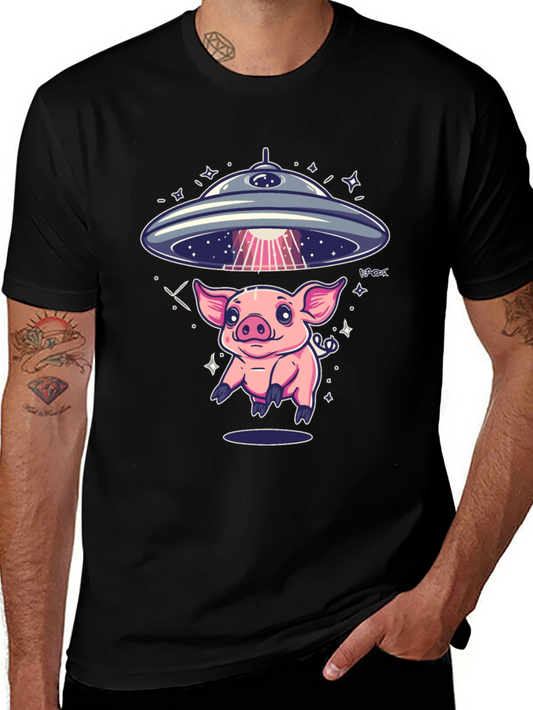 UFO Pig Abduction T-Shirt