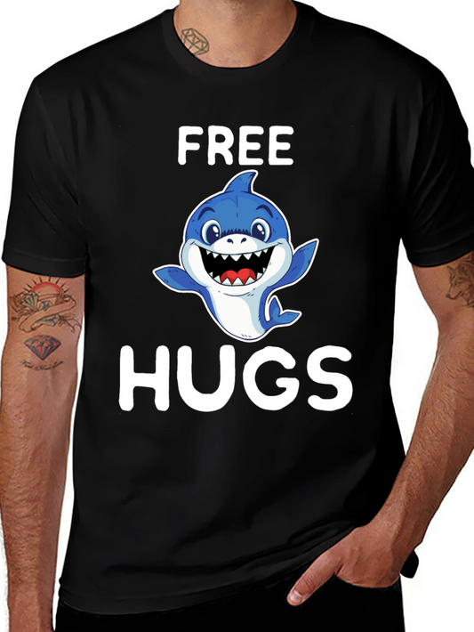 Free Hugs Shark T-Shirt
