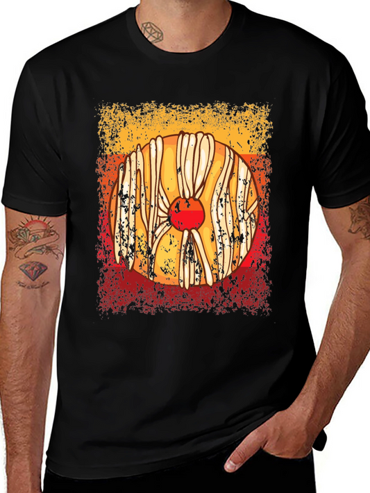Vintage Viking Shield Graphic T-Shirt