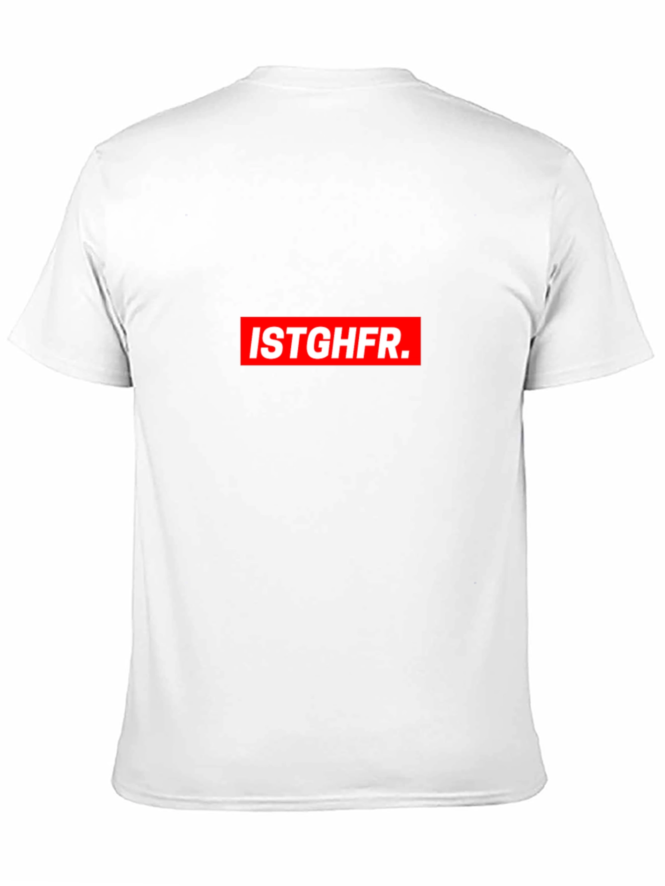 ISTGHFR Graphic Tee - Black Casual Comfort