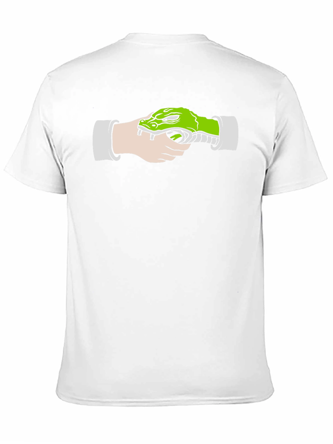Crocodile Gun Black T-Shirt