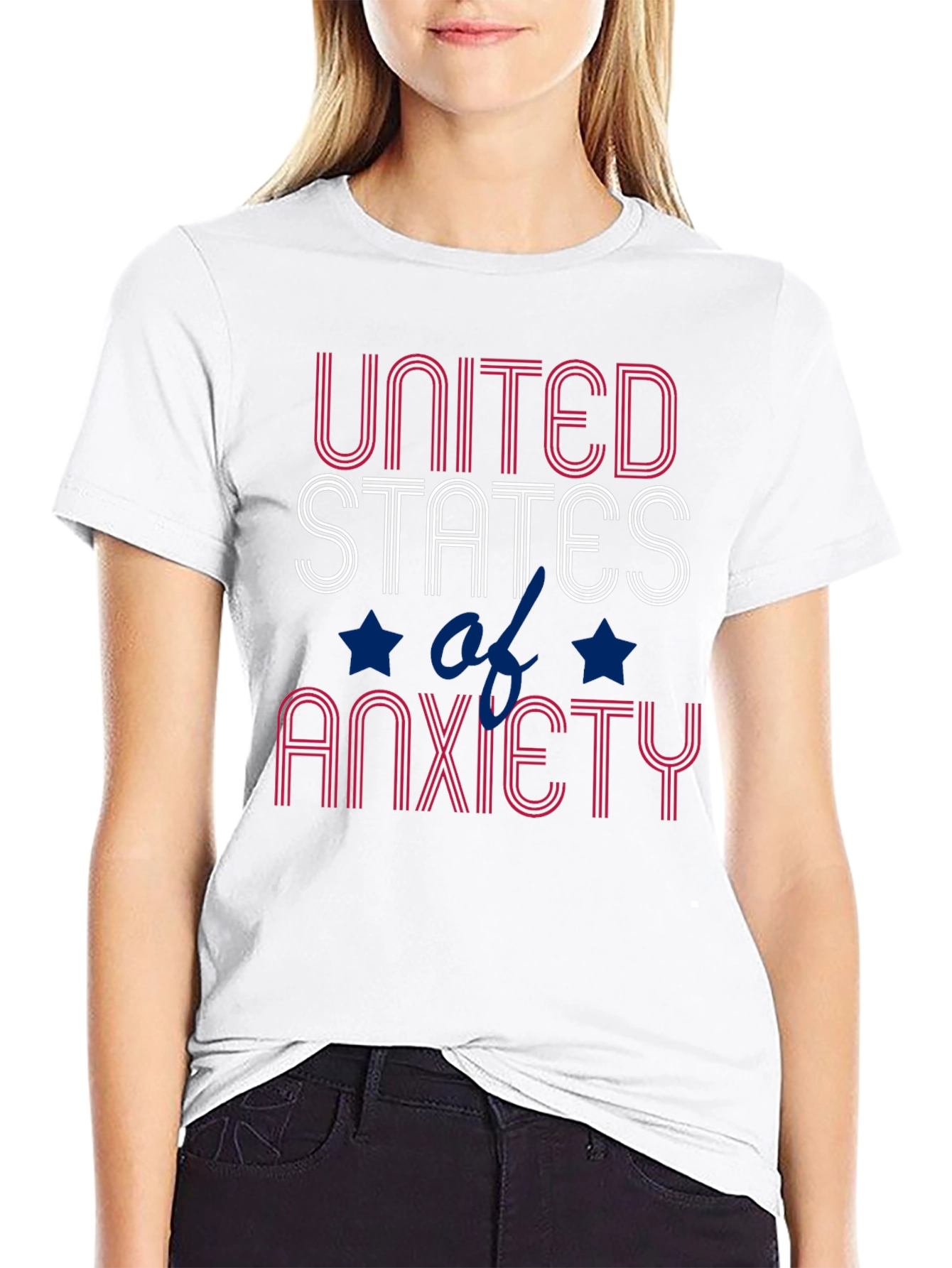 United States of Anxiety Graphic Tee