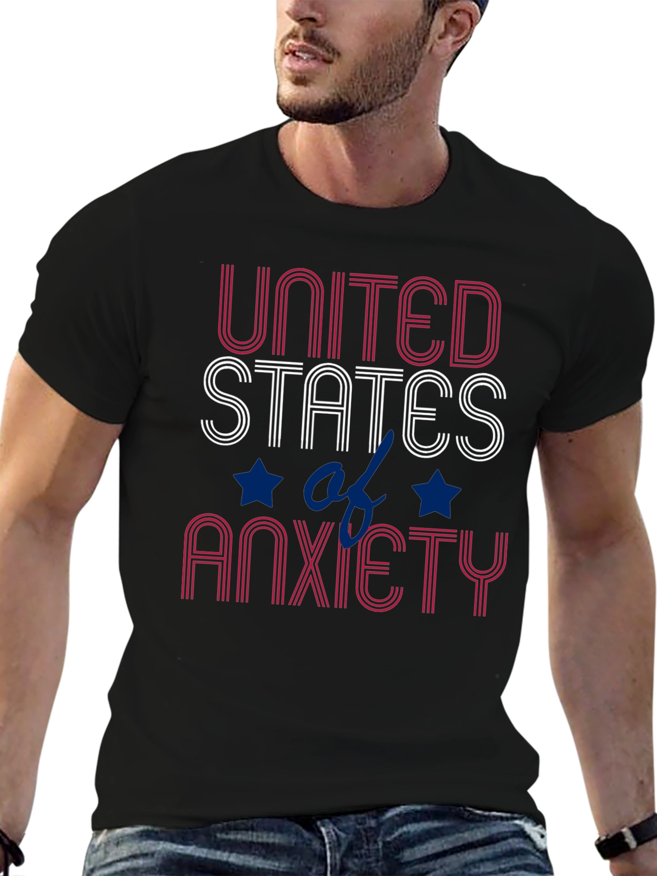United States of Anxiety Graphic Tee