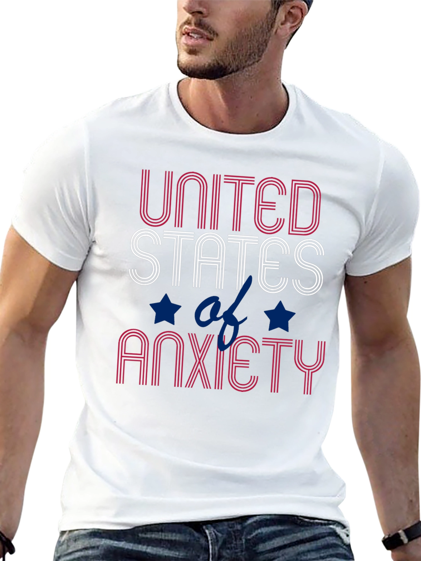 United States of Anxiety Graphic Tee
