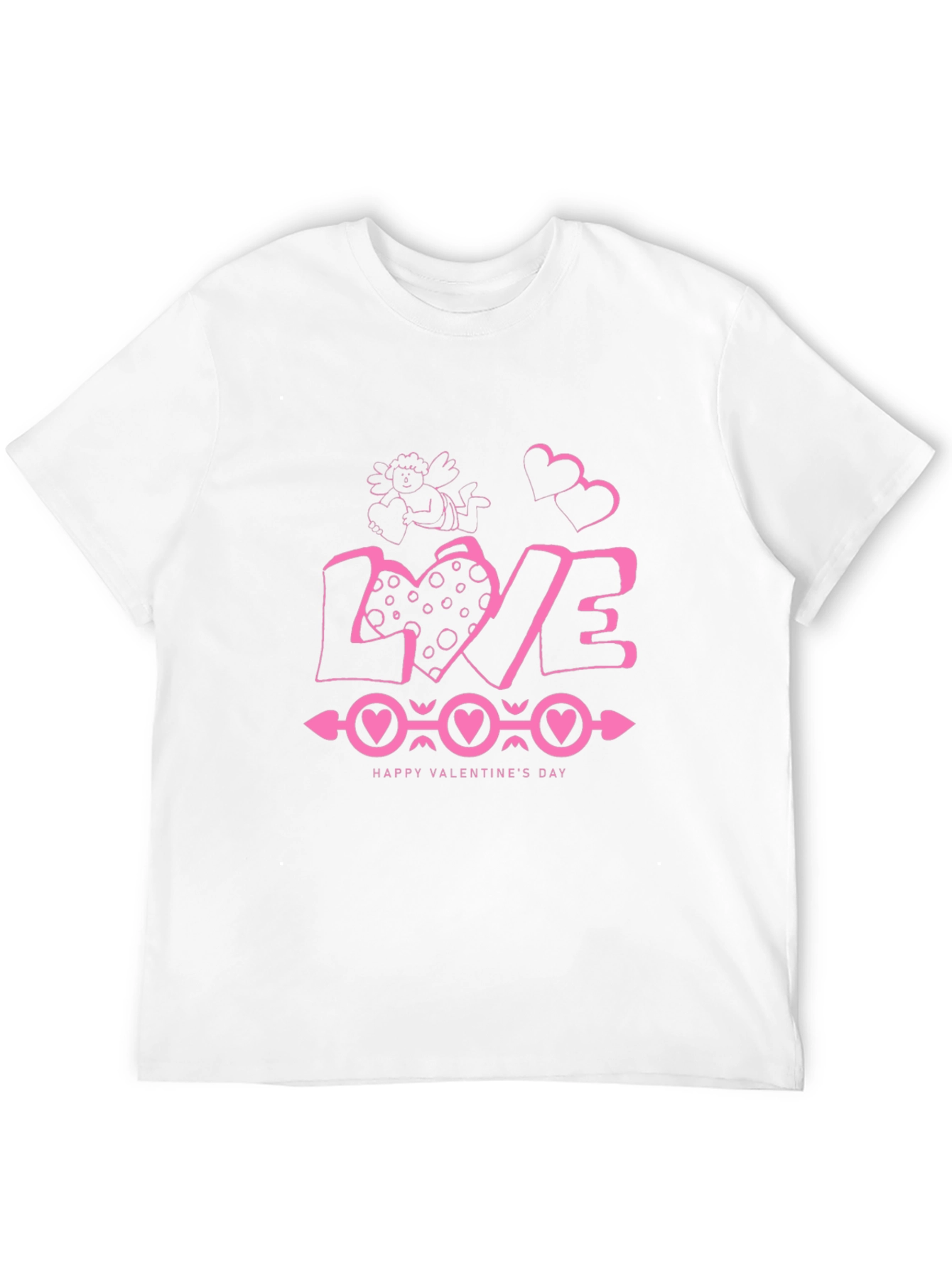 Valentines Day Black T-Shirt