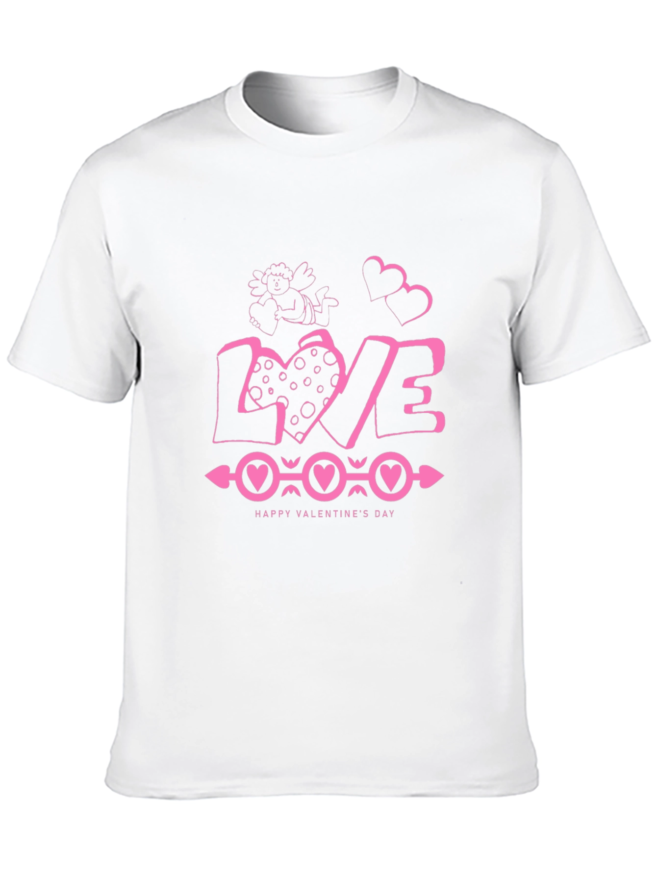 Valentines Day Black T-Shirt