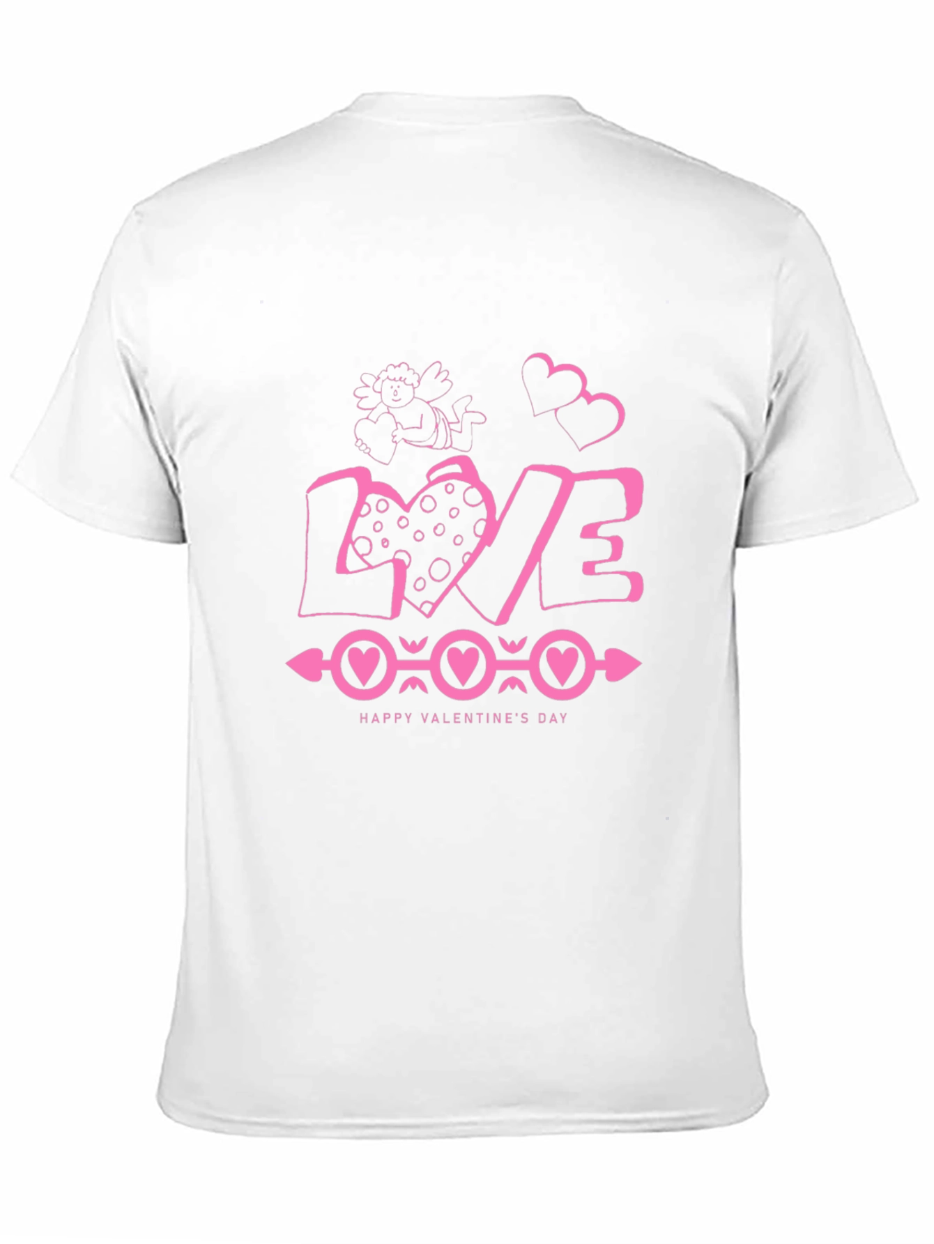 Valentines Day Black T-Shirt