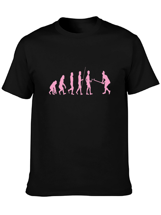 Hockey Evolution T-Shirt Funny Sport Gift