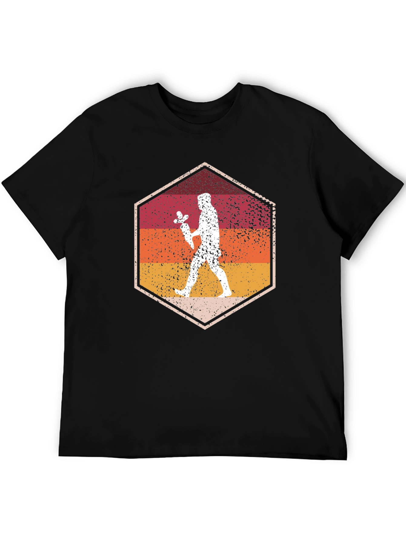 Retro Sunset Silhouette T-Shirt