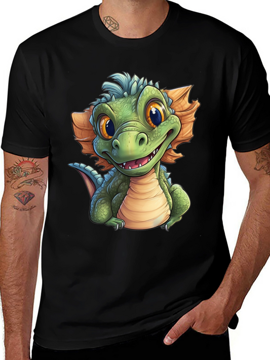 Cartoon Dragon Graphic T-Shirt - Fun & Unique Design