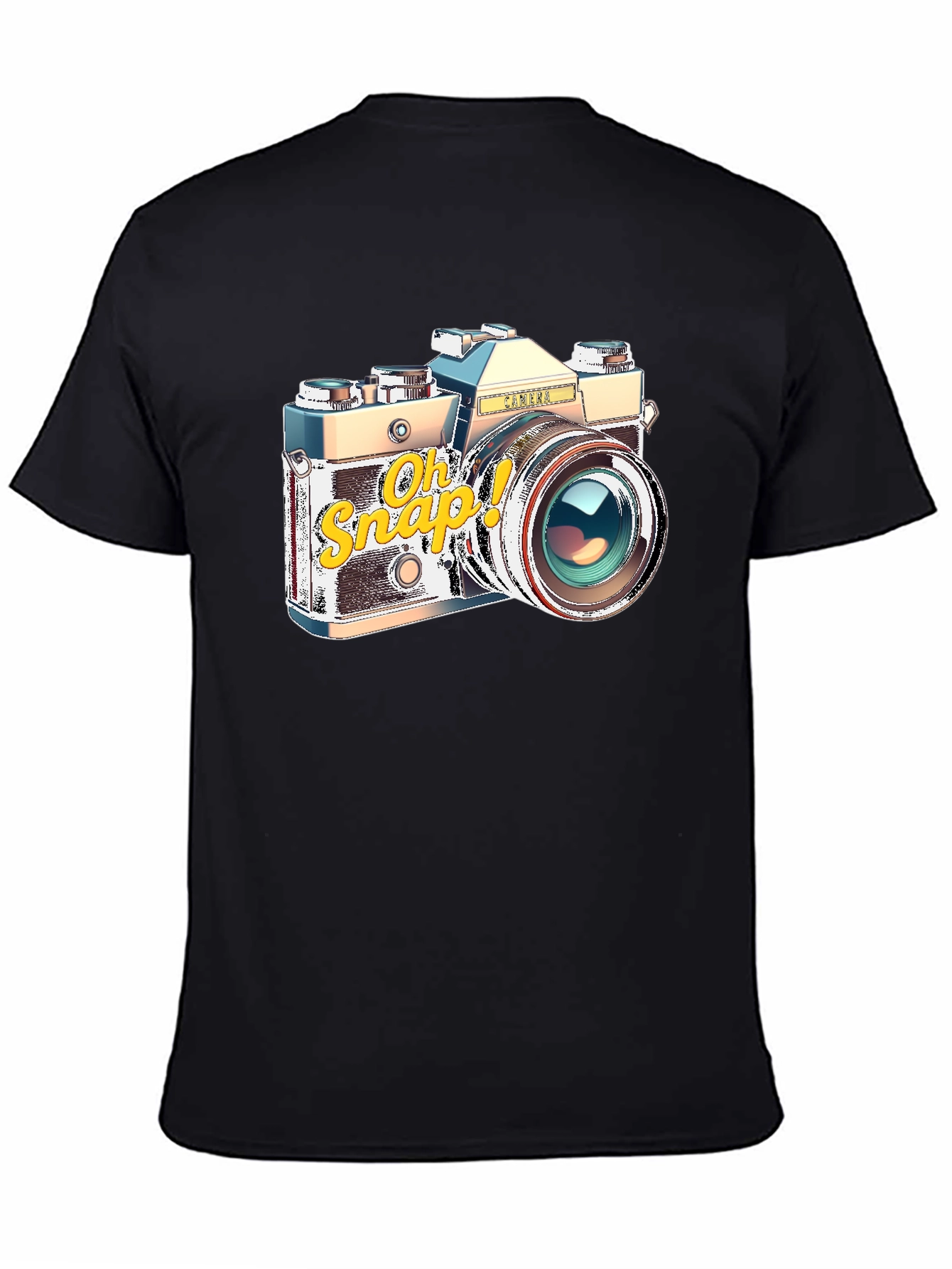 Retro Camera T-Shirt - Oh Snap! Photography Tee