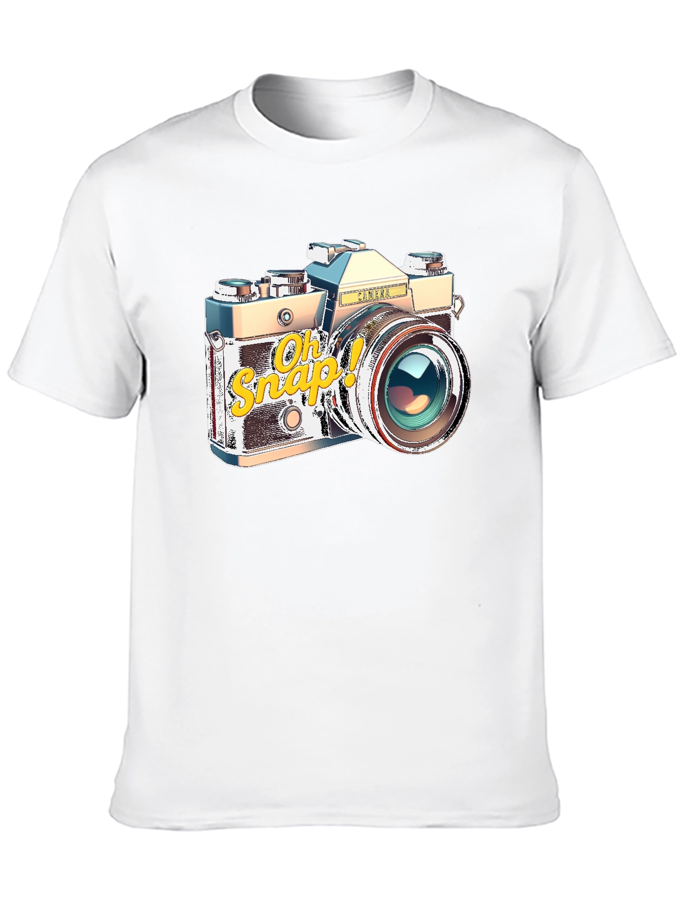 Retro Camera T-Shirt - Oh Snap! Photography Tee