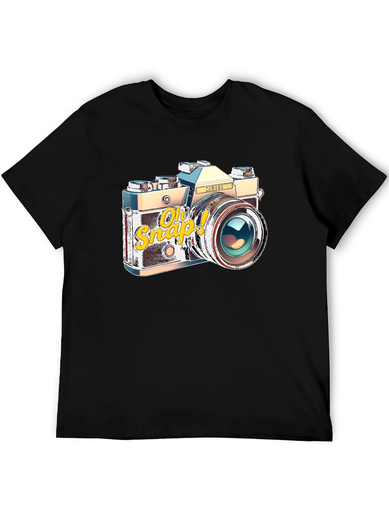 Retro Camera T-Shirt - Oh Snap! Photography Tee