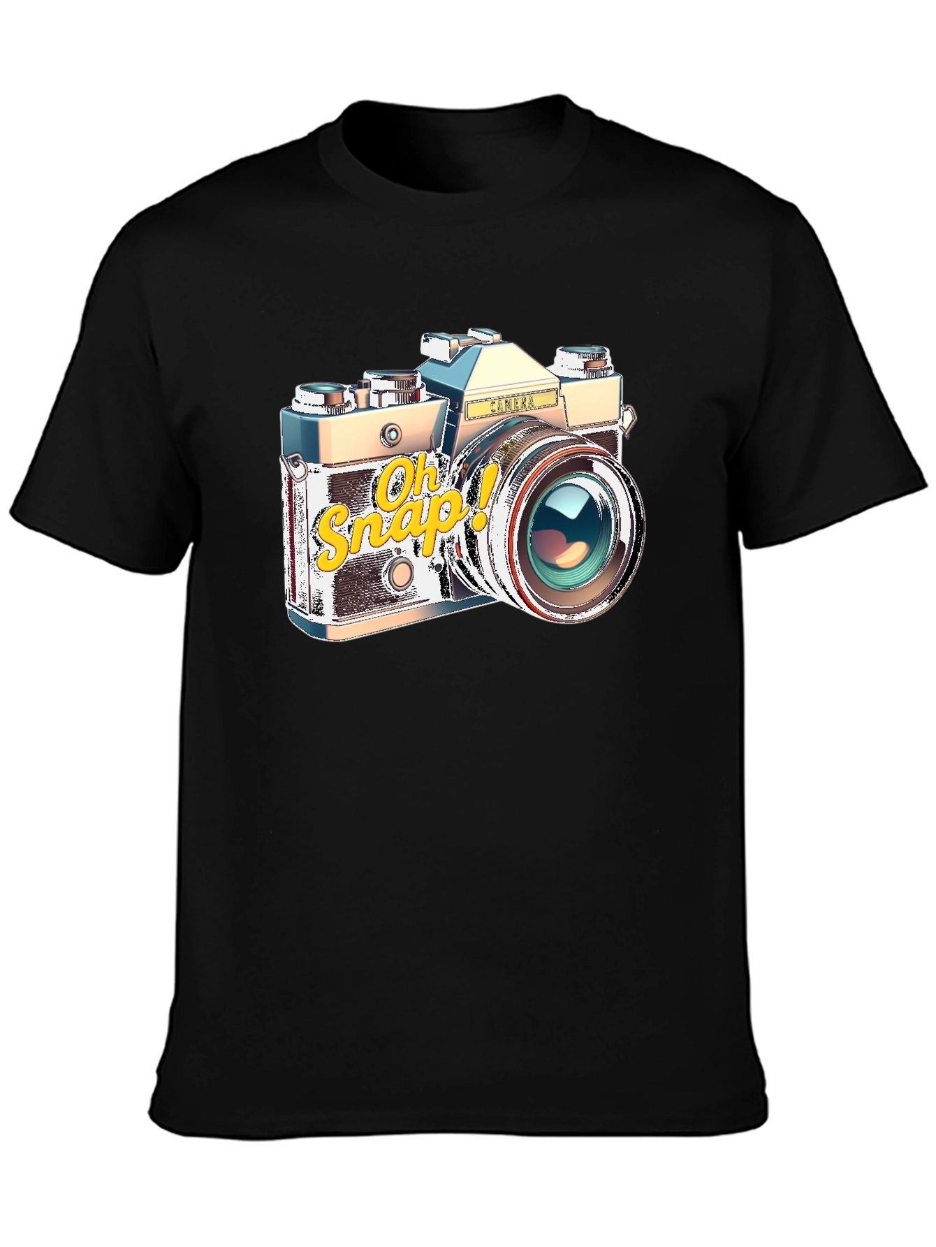 Retro Camera T-Shirt - Oh Snap! Photography Tee